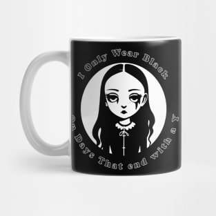 Cute Goth Girl Mug